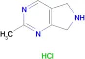 2-Methyl-6,7-dihydro-5H-pyrrolo[3,4-d]pyrimidine hydrochloride
