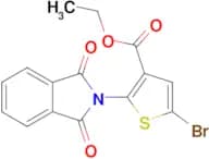 Ethyl 5-bromo-2-(1,3-dioxoisoindolin-2-yl)thiophene-3-carboxylate