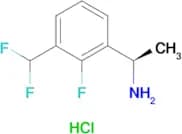 (R)-1-(3-(Difluoromethyl)-2-fluorophenyl)ethan-1-amine hydrochloride