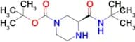 tert-Butyl(S)-3-(tert-Butylcarbamoyl)piperazine-1-carboxylate