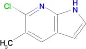 6-Chloro-5-methyl-1h-pyrrolo[2,3-b]pyridine