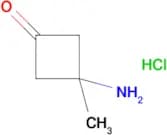 3-Amino-3-methylcyclobutan-1-onehydrochloride