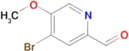 4-Bromo-5-methoxypicolinaldehyde