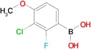 (3-Chloro-2-fluoro-4-methoxyphenyl)boronic acid