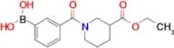 (3-(3-(Ethoxycarbonyl)piperidine-1-carbonyl)phenyl)boronic acid