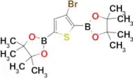 2,2′-(3-Bromothiophene-2,5-diyl)bis(4,4,5,5-tetramethyl-1,3,2-dioxaborolane)