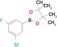 2-(3-Chloro-5-fluorophenyl)-4,4,5,5-tetramethyl-1,3,2-dioxaborolane