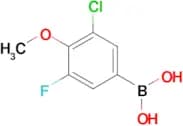 (3-Chloro-5-fluoro-4-methoxyphenyl)boronic acid