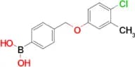 (4-((4-Chloro-3-methylphenoxy)methyl)phenyl)boronic acid