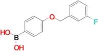 (4-((3-Fluorobenzyl)oxy)phenyl)boronic acid