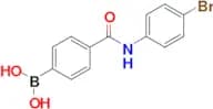 (4-((4-Bromophenyl)carbamoyl)phenyl)boronic acid