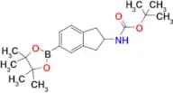Tert-butyl (5-(4,4,5,5-tetramethyl-1,3,2-dioxaborolan-2-yl)-2,3-dihydro-1H-inden-2-yl)carbamate
