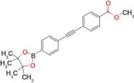 Methyl 4-((4-(4,4,5,5-tetramethyl-1,3,2-dioxaborolan-2-yl)phenyl)ethynyl)benzoate