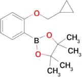 2-(2-(Cyclopropylmethoxy)phenyl)-4,4,5,5-tetramethyl-1,3,2-dioxaborolane