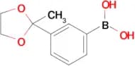 (3-(2-Methyl-1,3-dioxolan-2-yl)phenyl)boronic acid