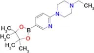 1-Ethyl-4-(5-(4,4,5,5-tetramethyl-1,3,2-dioxaborolan-2-yl)pyridin-2-yl)piperazine