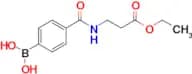 (4-((3-Ethoxy-3-oxopropyl)carbamoyl)phenyl)boronic acid