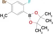 2-(4-Bromo-2-fluoro-5-methylphenyl)-4,4,5,5-tetramethyl-1,3,2-dioxaborolane