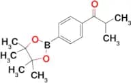 2-Methyl-1-(4-(4,4,5,5-tetramethyl-1,3,2-dioxaborolan-2-yl)phenyl)propan-1-one