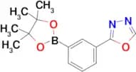 2-[3-(4,4,5,5-Tetramethyl-1,3,2-dioxaborolan-2-yl)phenyl]-1,3,4-oxadiazole