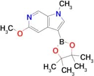 5-Methoxy-1-methyl-3-(4,4,5,5-tetramethyl-1,3,2-dioxaborolan-2-yl)-1H-pyrrolo[2,3-c]pyridine