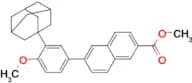 Methyl 6-(3-(adamantan-1-yl)-4-methoxyphenyl)-2-naphthoate