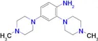 2,4-Bis(4-methylpiperazin-1-yl)aniline