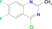 4-Chloro-6,7-difluoro-2-methylquinazoline