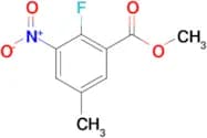 Methyl 2-fluoro-5-methyl-3-nitrobenzoate