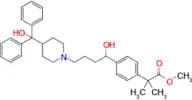 Methyl 2-(4-(1-hydroxy-4-(4-(hydroxydiphenylmethyl)piperidin-1-yl)butyl)phenyl)-2-methylpropanoate