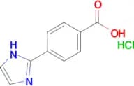 4-(1H-Imidazol-2-yl)benzoic acid hydrochloride
