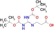 3-((2,2,10,10-Tetramethyl-4,8-dioxo-3,9-dioxa-5,7-diazaundecan-6-ylidene)amino)propanoic acid