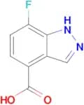 7-Fluoro-1H-indazole-4-carboxylic acid