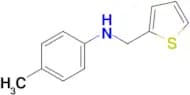 4-Methyl-N-(thiophen-2-ylmethyl)aniline