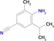 4-Amino-3-isopropyl-5-methylbenzonitrile