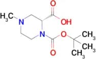 (R)-1-(tert-Butoxycarbonyl)-4-methylpiperazine-2-carboxylic acid