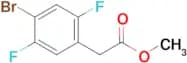 Methyl 2-(4-bromo-2,5-difluorophenyl)acetate