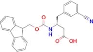 (S)-3-((((9H-Fluoren-9-yl)methoxy)carbonyl)amino)-4-(3-cyanophenyl)butanoic acid