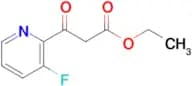 Ethyl 3-(3-fluoropyridin-2-yl)-3-oxopropanoate
