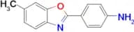 4-(6-Methyl-benzooxazol-2-yl)-phenylamine