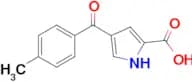 4-(4-Methylbenzoyl)-1H-pyrrole-2-carboxylic acid