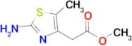 Methyl 2-(2-amino-5-methylthiazol-4-yl)acetate
