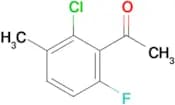 1-(2-Chloro-6-fluoro-3-methylphenyl)ethanone