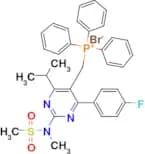((4-(4-Fluorophenyl)-6-isopropyl-2-(N-methylmethylsulfonamido)pyrimidin-5-yl)methyl)triphenylphosp…