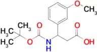 3-((tert-Butoxycarbonyl)amino)-3-(3-methoxyphenyl)propanoic acid
