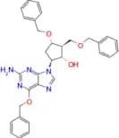 (1S,2S,3S,5S)-5-(2-Amino-6-(benzyloxy)-9H-purin-9-yl)-3-(benzyloxy)-2-(benzyloxymethyl)cyclopentan…