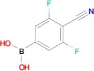 (4-Cyano-3,5-difluorophenyl)boronic acid