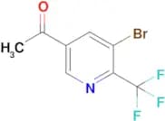 1-(5-Bromo-6-(trifluoromethyl)pyridin-3-yl)ethanone