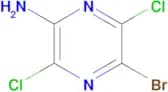 5-Bromo-3,6-dichloropyrazin-2-amine