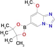 8-Methoxy-6-(4,4,5,5-tetramethyl-1,3,2-dioxaborolan-2-yl)-[1,2,4]triazolo[1,5-a]pyridine